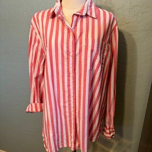 J Crew Lightweight Cotton-Blend Shirt, Size XL